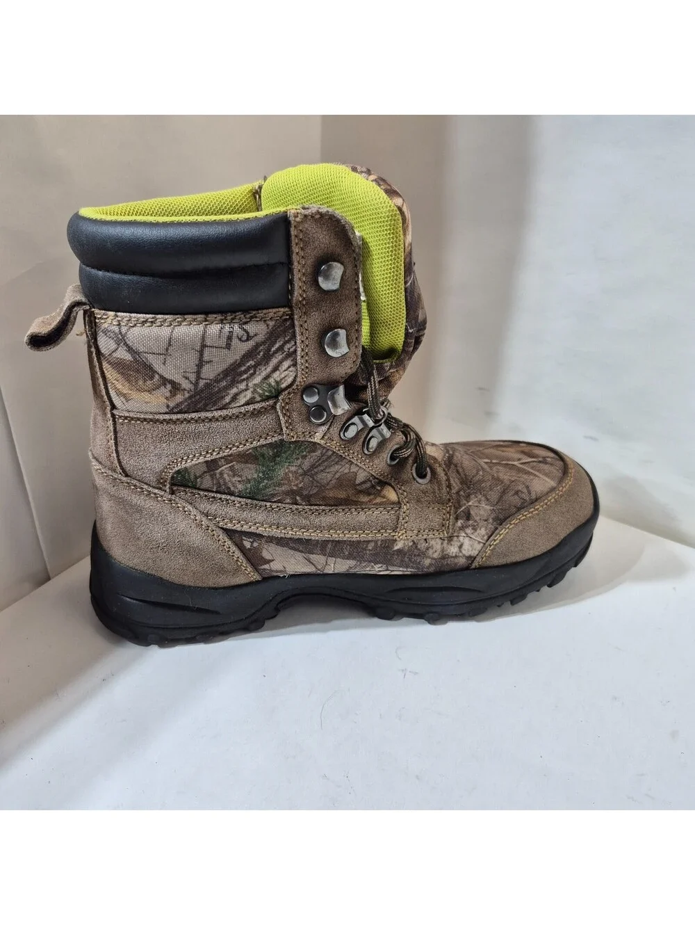 Itasca Big Buck Realtree Thinsulate 800 Gram Waterproof Boots Youth Sz 5 Hunt